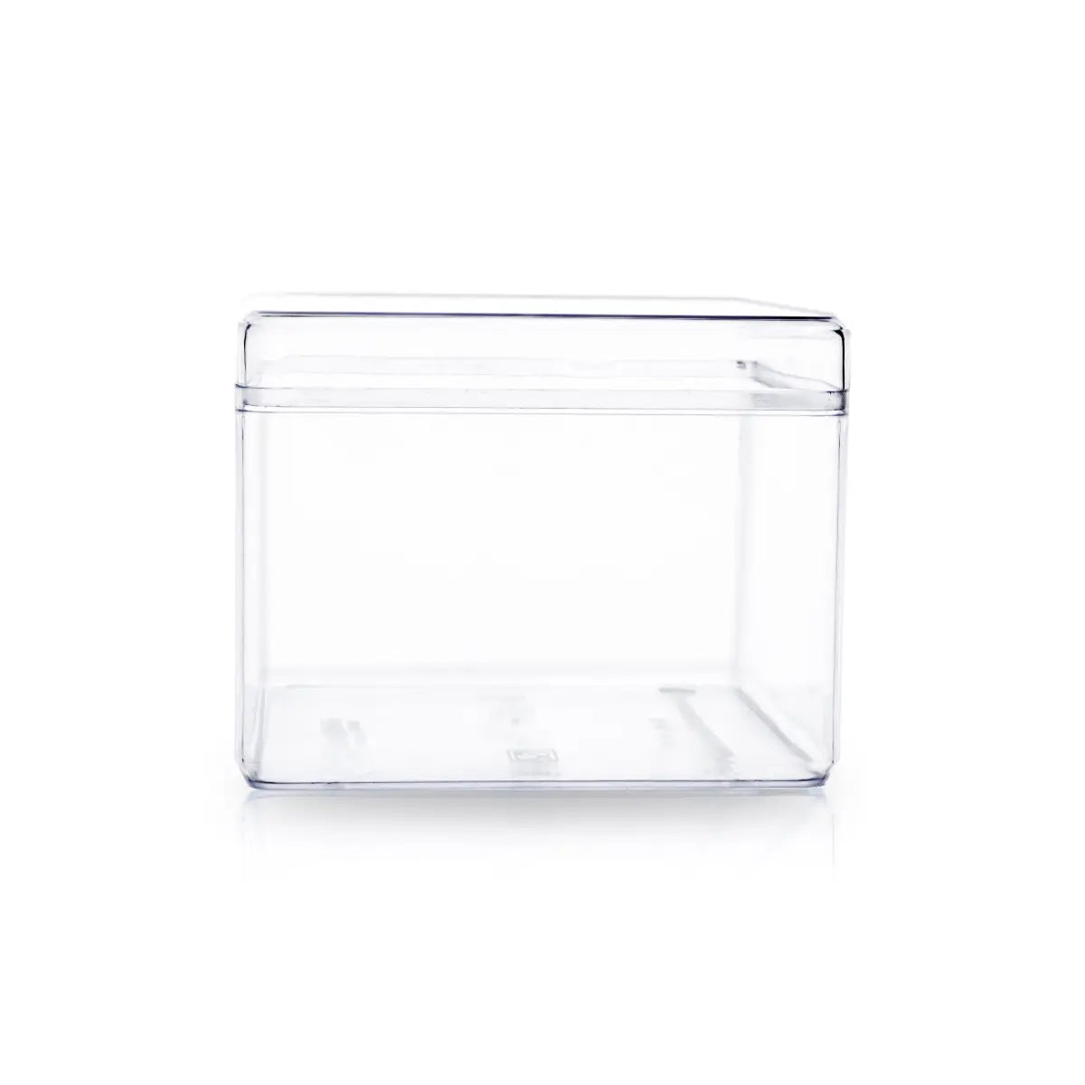 Acrylic tiramisu Tubs square (pack of 10) N-45
