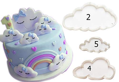 Cloud Cutter, Cookie Cutter Nature cutter set of 5pcs