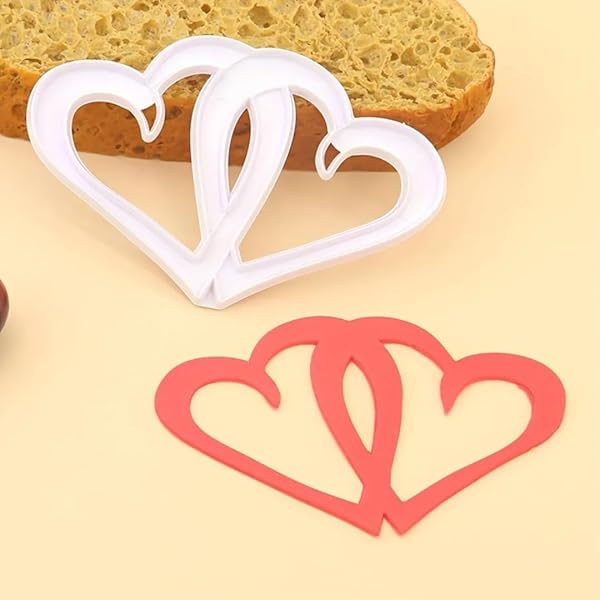 Entwined Heart Cutter , Valentine Cutter,Cookie Cutter set of 2