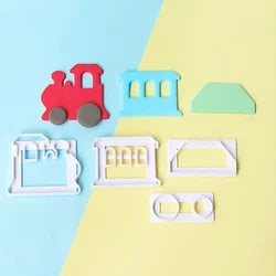 Train Cutter, Cookie Cutter set of 2